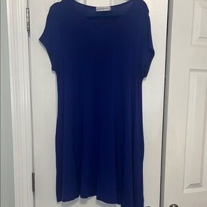 Blue T-Shirt Dress